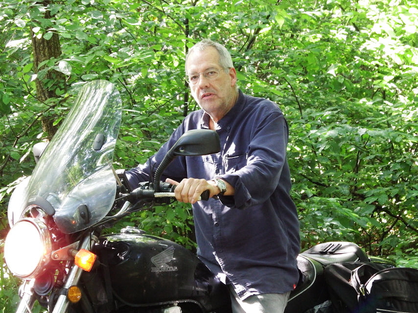 Gotz On His Honda Nighthawk.