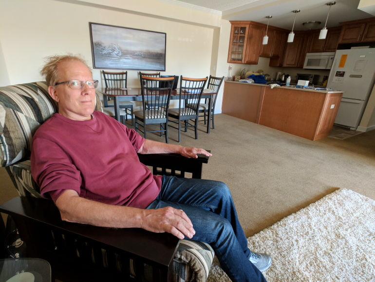 The Big Easy Chair Welcomes Jim Back Home.
