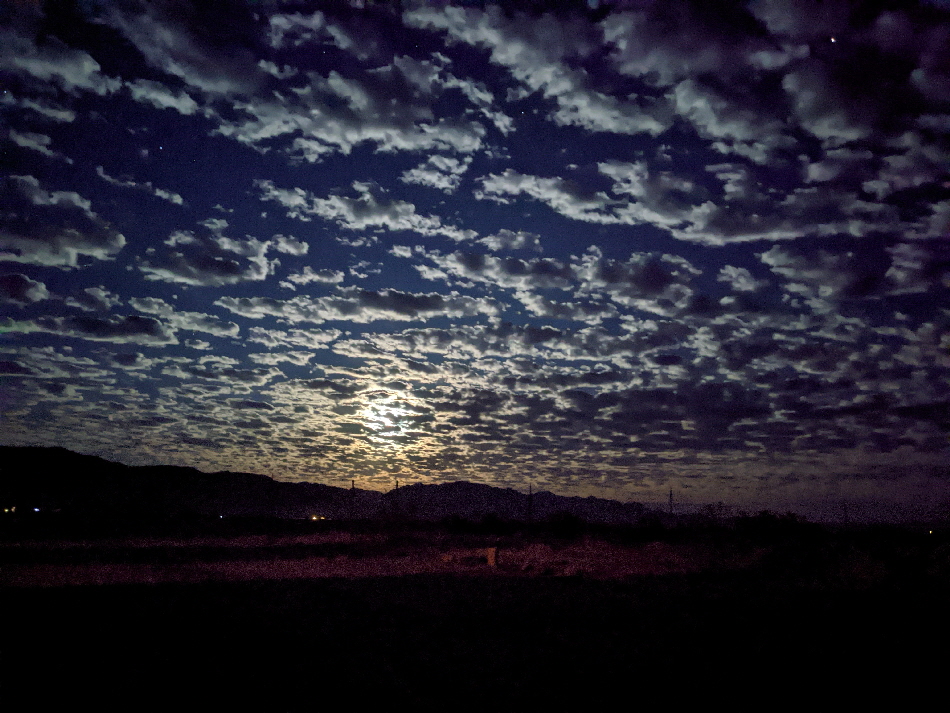 A Wonder Valley Moonrise