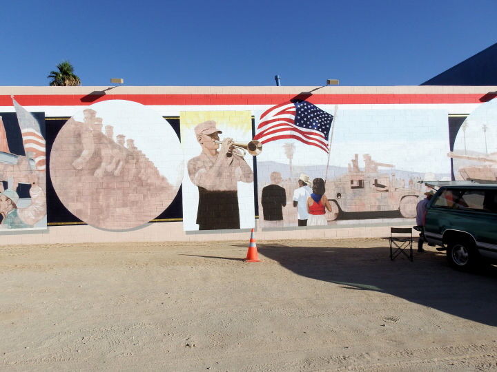 Desert Cycle Works - center wall