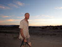 A dogwalk with Dave and Sparky at sunset.