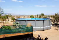 New pool! Oh so good.