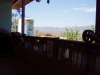 Dave's view from the back porch.